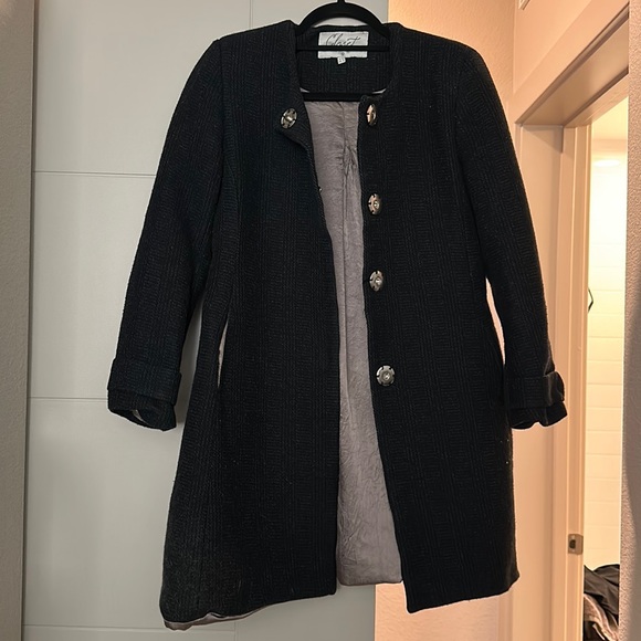 Closet Jackets & Blazers - Closet black pea coat